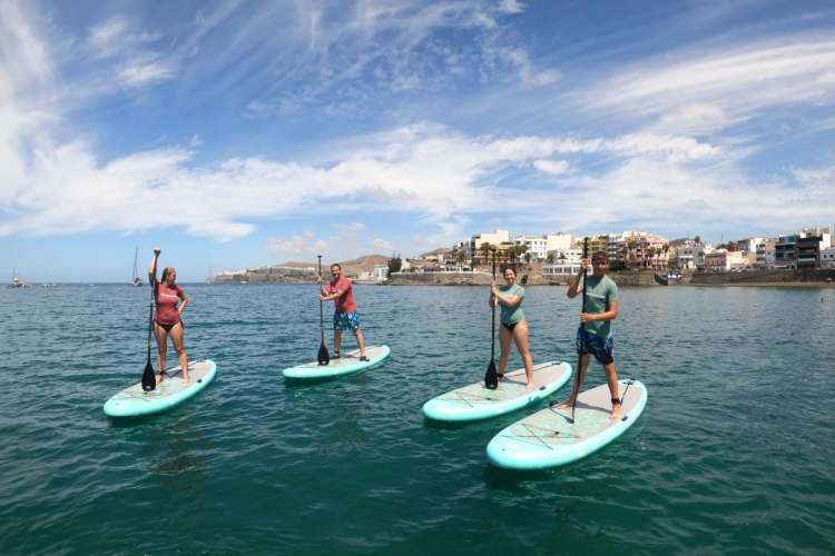 paddle-surfing-in-Gran-Canaria