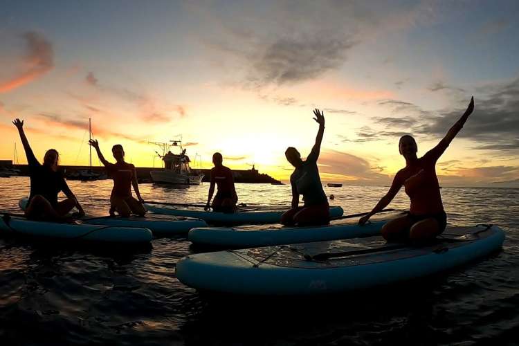 paddle-surfing-at-sunset-in-Gran-Canaria-3
